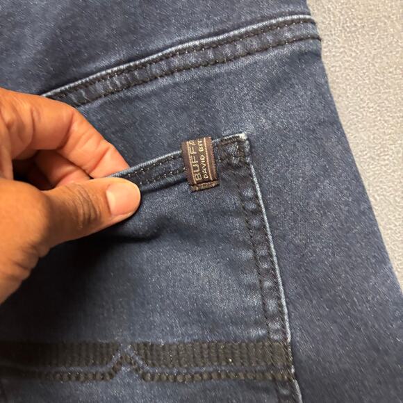 Buffalo David Bitton Axel Straight Jeans Western Country Preppy Comfy 38 x 32 - Picture 10 of 16